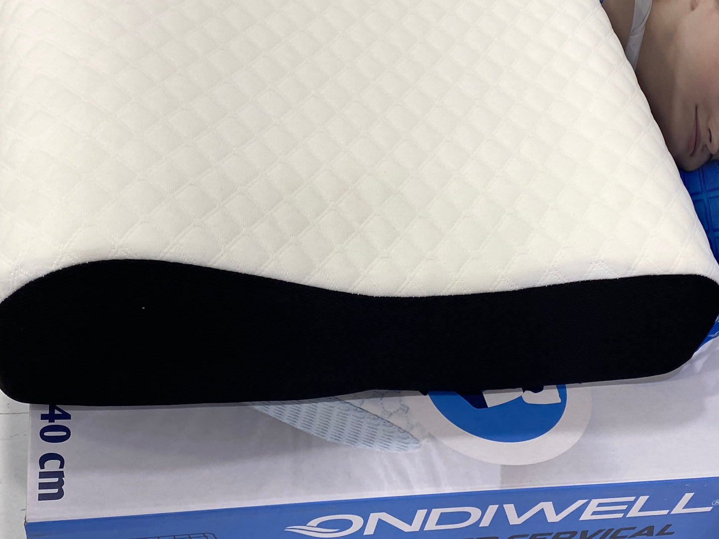 oreiller orthopedique en mousse a memoire de forme