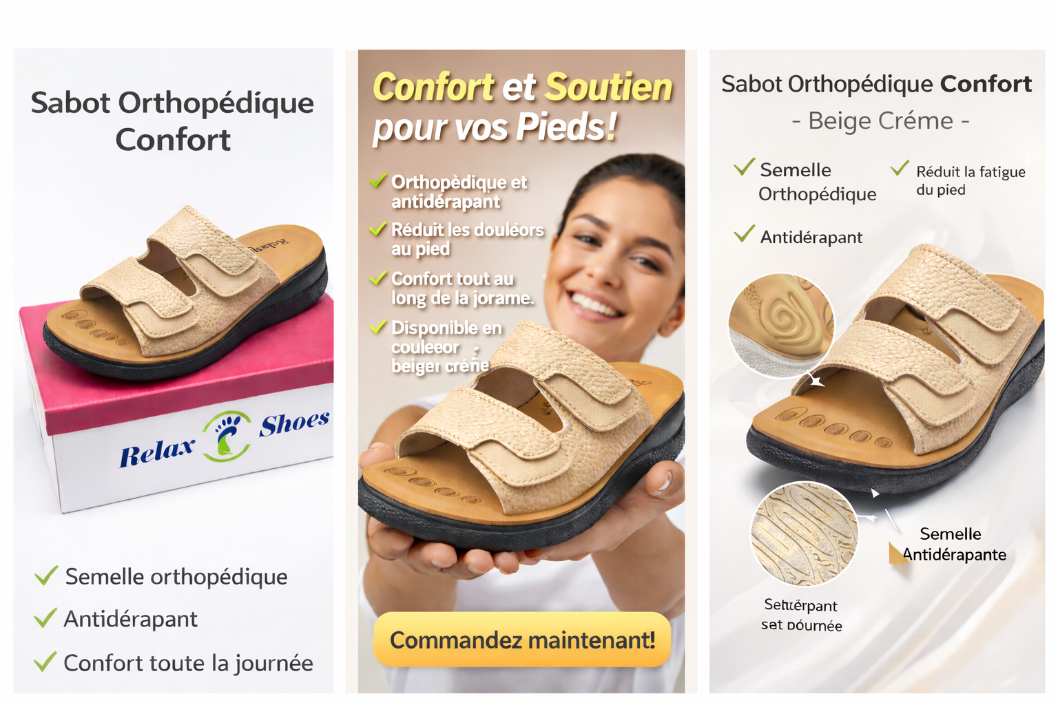 sabot orthopedique femme 2